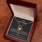 Eeuwige liefde ketting - Aan Mijn Lieve Schat