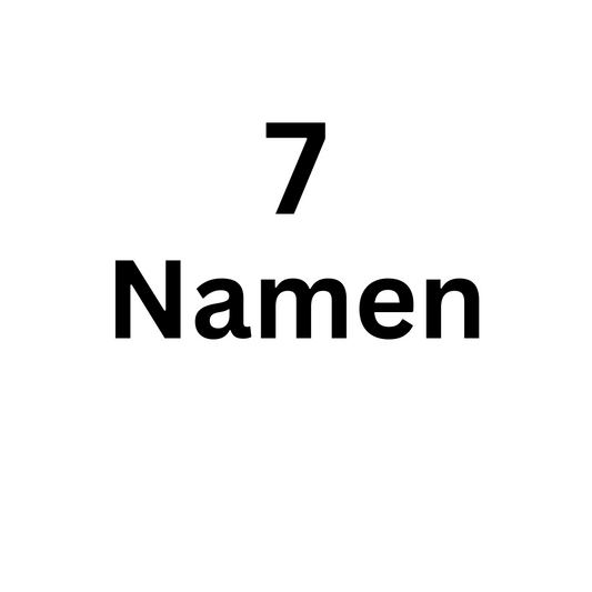 7 Namen
