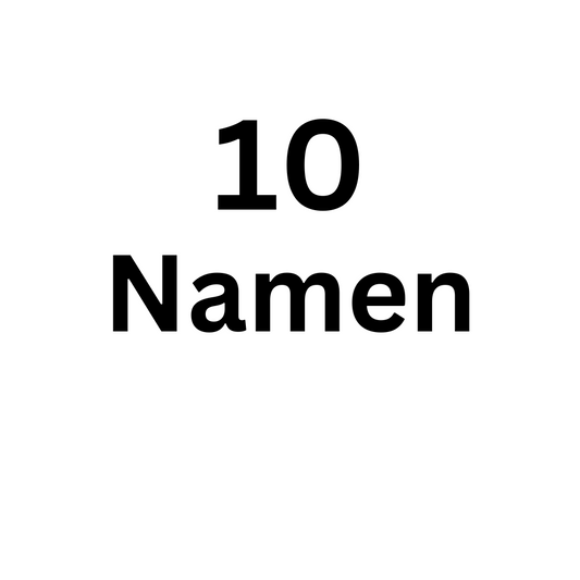 10 Namen