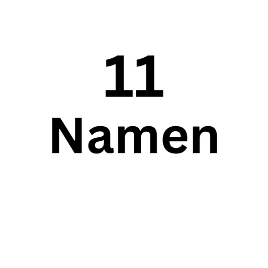 11 Namen