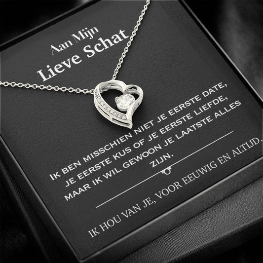 Eeuwige liefde ketting - Aan Mijn Lieve Schat